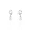 Histoire d'Or Boucles D'oreilles Pendantes Rosella Argent  Perle De Culture Et Oxyde* Boucles D'Oreilles|Boucles D'Oreilles Fantaisie