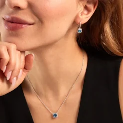 Histoire d'Or Boucles D'oreilles Pendantes Rio Argent Blanc Oxyde De Zirconium* Boucles D'Oreilles|Boucles D'Oreilles Fantaisie