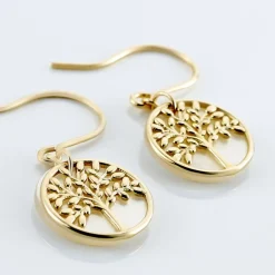Histoire d'Or Boucles D'oreilles Pendantes Noamie Or Jaune Nacre* Boucles D'Oreilles|Boucles D'Oreilles Pendantes