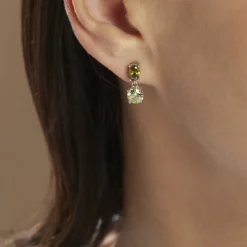 Histoire d'Or Boucles D'oreilles Pendantes Argent Blanc Brenna Oxydes De Zirconium* Boucles D'Oreilles|Boucles D'Oreilles Fantaisie