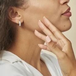 Histoire d'Or Boucles D'oreilles Pendantes Jacotte Plaqué Or Oxyde De Zirconium* Boucles D'Oreilles|Boucles D'Oreilles Fantaisie