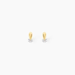 Sale Histoire d'Or Boucles D'oreilles Pendantes Clementa Or Jaune Oxyde De Zirconium