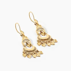Histoire d'Or Boucles D'oreilles Pendantes Cherki Or Jaune* Boucles D'Oreilles|Boucles D'Oreilles Pendantes