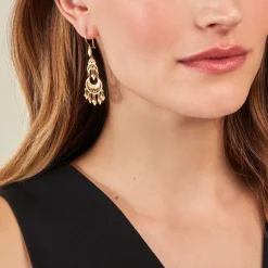 Histoire d'Or Boucles D'oreilles Pendantes Cherki Or Jaune* Boucles D'Oreilles|Boucles D'Oreilles Pendantes