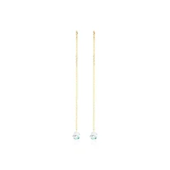 Best Histoire d'Or Boucles D'oreilles Pendantes Les Audacieuses Or Jaune Topaze or jaune topaze azur