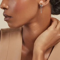 Histoire d'Or Boucles D'oreilles Pendantes Te Amo Argent Blanc* Boucles D'Oreilles|Boucles D'Oreilles Fantaisie