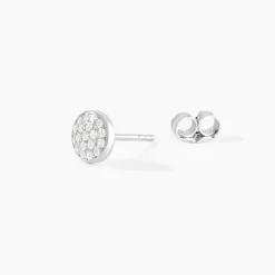 Histoire d'Or Boucles D'oreilles Puces Argent Blanc Victorin Oxydes De Zirconium* Boucles D'Oreilles|Boucles D'Oreilles Fantaisie