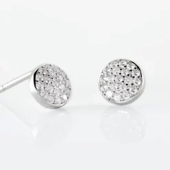 Histoire d'Or Boucles D'oreilles Puces Argent Blanc Victorin Oxydes De Zirconium* Boucles D'Oreilles|Boucles D'Oreilles Fantaisie