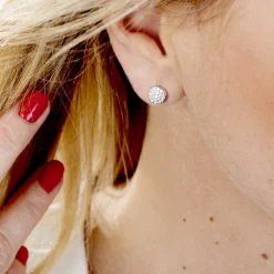 Histoire d'Or Boucles D'oreilles Puces Argent Blanc Victorin Oxydes De Zirconium* Boucles D'Oreilles|Boucles D'Oreilles Fantaisie