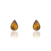 Histoire d'Or Boucles D'oreilles Puces Argent Blanc Junie Ambre* Boucles D'Oreilles|Boucles D'Oreilles Fantaisie