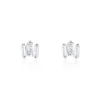 Histoire d'Or Boucles D'oreilles Puces Adria Argent Blanc Oxyde De Zirconium* Boucles D'Oreilles|Boucles D'Oreilles Fantaisie