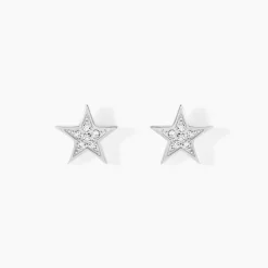 Histoire d'Or Boucles D'oreilles Puces Argent Blanc Katou Oxydes De Zirconium* Boucles D'Oreilles|Boucles D'Oreilles Fantaisie