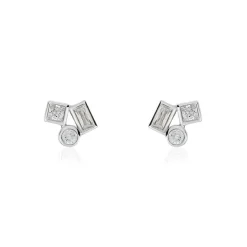 Histoire d'Or Boucles D'oreilles Puces Argent Duredle Oxydes De Zirconium* Boucles D'Oreilles|Boucles D'Oreilles Fantaisie