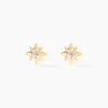 Histoire d'Or Boucles D'oreilles Puces Astralia Or Jaune Oxyde De Zirconium* Boucles D'Oreilles|Clous D'Oreilles