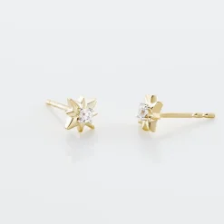 Histoire d'Or Boucles D'oreilles Puces Astralia Or Jaune Oxyde De Zirconium* Boucles D'Oreilles|Clous D'Oreilles