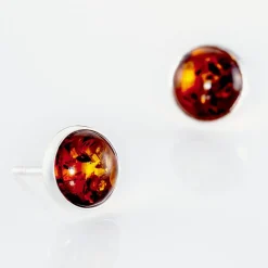 Histoire d'Or Boucles D'oreilles Puces Argent Blanc Acacia  Ambre* Boucles D'Oreilles|Boucles D'Oreilles Fantaisie