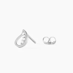 Histoire d'Or Boucles D'oreilles Puces Argent Blanc Sylvan Oxydes De Zirconium* Boucles D'Oreilles|Boucles D'Oreilles Fantaisie
