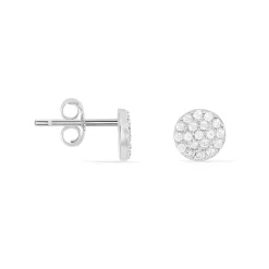Histoire d'Or Boucles D'oreilles Puces Angeles Argent Blanc Oxyde De Zirconium* Boucles D'Oreilles|Boucles D'Oreilles Fantaisie