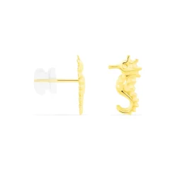 Histoire d'Or Boucles D'oreilles Puces Ambrosie Hippocampe Or Jaune* Boucles D'Oreilles|Clous D'Oreilles