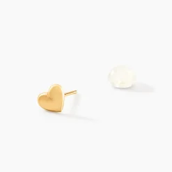 Histoire d'Or Boucles D'oreilles Puces Aricia Coeur Or Jaune* Boucles D'Oreilles|Clous D'Oreilles