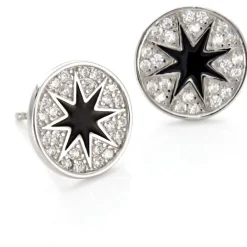 Histoire d'Or Boucles D'oreilles Puces Argent Blanc Winston Oxydes De Zirconium* Boucles D'Oreilles|Boucles D'Oreilles Fantaisie