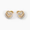 Histoire d'Or Boucles D'oreilles Puces Ablaye Or Jaune Oxyde De Zirconium* Boucles D'Oreilles|Clous D'Oreilles