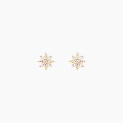 Histoire d'Or Boucles D'oreilles Puces Aubepine Or Jaune Oxyde* Boucles D'Oreilles|Clous D'Oreilles
