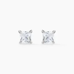 Histoire d'Or Boucles D'oreilles Puces Alys Argent Blanc Oxyde De Zirconium* Boucles D'Oreilles|Boucles D'Oreilles Fantaisie
