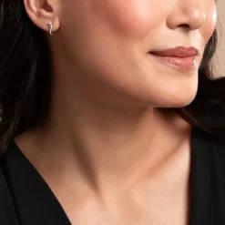 Best Histoire d'Or Boucles D'oreilles Puces Amalthee Argent Blanc Oxyde De Zirconium