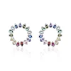 Histoire d'Or Boucles D'oreilles Puces Argent Blanc Ethem Oxydes Spinelles* Boucles D'Oreilles|Boucles D'Oreilles Fantaisie