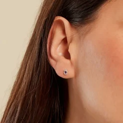 Histoire d'Or Boucles D'oreilles Puces Agostinho Or Jaune Oxyde De Zirconium* Boucles D'Oreilles|Clous D'Oreilles