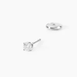 Discount Histoire d'Or Boucles D'Oreilles Puces Aphrodite Or Blanc Diamant