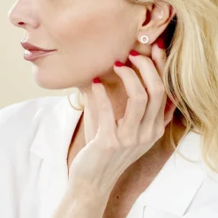 Histoire d'Or Boucles D'oreilles Puces Adelinda Plaqué Or Jaune* Boucles D'Oreilles|Boucles D'Oreilles Fantaisie