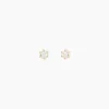 Histoire d'Or Boucles D'oreilles Puces Aconit Or Jaune Oxyde