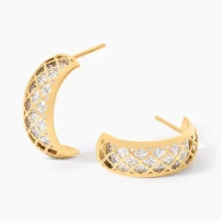 Histoire d'Or Boucles D'Oreilles Puces Adonijah Or Bicolore* Boucles D'Oreilles|Clous D'Oreilles