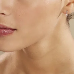 Histoire d'Or Boucles D'oreilles Puces Antonia Or Rose Morganite Et Diamant* Boucles D'Oreilles|Clous D'Oreilles