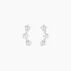 Histoire d'Or Boucles D'oreilles Puces Allegra Argent Blanc Oxyde De Zirconium* Boucles D'Oreilles|Boucles D'Oreilles Fantaisie