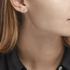 Histoire d'Or Boucles D'oreilles Puces Allegra Argent Blanc Oxyde De Zirconium* Boucles D'Oreilles|Boucles D'Oreilles Fantaisie