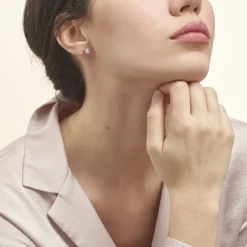 Histoire d'Or Boucles D'oreilles Puces Alou Argent Blanc Oxyde De Zirconium* Boucles D'Oreilles|Boucles D'Oreilles Fantaisie