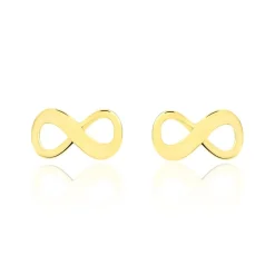 Histoire d'Or Boucles D'oreilles Puces Annie-francoise Infini Or Jaune* Boucles D'Oreilles|Clous D'Oreilles