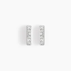 Histoire d'Or Boucles D'oreilles Puces Aprhodisia Or Blanc Diamant Blanc* Boucles D'Oreilles|Clous D'Oreilles