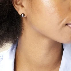 Histoire d'Or Boucles D'oreilles Puces Alper Or Jaune Perle De Culture De Tahiti* Boucles D'Oreilles|Clous D'Oreilles