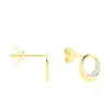 Histoire d'Or Boucles D'oreilles Puces Batoul Or Jaune Diamant* Boucles D'Oreilles|Clous D'Oreilles