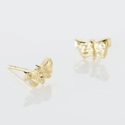 Histoire d'Or Boucles D'oreilles Puces Bartholomee Papillon Or Jaune* Boucles D'Oreilles|Clous D'Oreilles