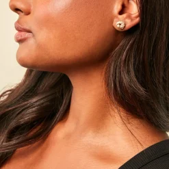 Histoire d'Or Boucles D'Oreilles Puces Bastiaan Or Jaune* Boucles D'Oreilles|Clous D'Oreilles