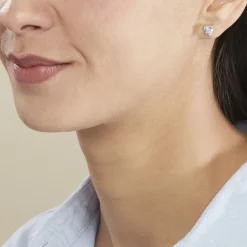 Histoire d'Or Boucles D'oreilles Puces Breana Argent Blanc Oxyde De Zirconium* Boucles D'Oreilles|Boucles D'Oreilles Fantaisie