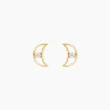 Histoire d'Or Boucles D'Oreilles Puces Brent Or Jaune Oxyde De Zirconium* Boucles D'Oreilles|Clous D'Oreilles