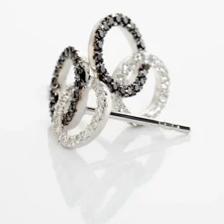 Histoire d'Or Boucles D'oreilles Puces Bella Or Blanc Diamant* Boucles D'Oreilles|Clous D'Oreilles