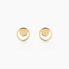 Histoire d'Or Boucles D'oreilles Puces Berangere Cercle 4 Or Jaune* Boucles D'Oreilles|Clous D'Oreilles