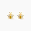 Sale Histoire d'Or Boucles D'oreilles Puces Buz Or Jaune